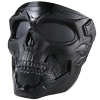 Skull Mask Full Face Tactical Masks For CS Survival Games Shooting Cosplay Movie Paintball Halloween Scary Masks - Black