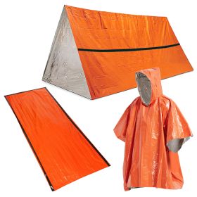 Outdoor Life Bivy Emergency Sleeping Bag Thermal Keep Warm Waterproof Mylar First Aid Emergency Blanke Camping Survival Gear - C - Czech Republic