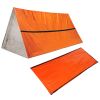 Outdoor Life Bivy Emergency Sleeping Bag Thermal Keep Warm Waterproof Mylar First Aid Emergency Blanke Camping Survival Gear - B - United States