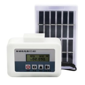 Smart Automatic Watering Timer Solar Energy Garden Drip Irrigation - White