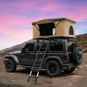 Trustmade Hard Shell Rooftop Tent 2mins Setup 100% Waterproof 50mm Mattress Pick Up Available - Black