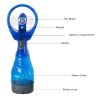 Mini Handheld Spray Fan Portable Water Spray Mist Fan Desk Humidification Cooling Sprayer For Outdoor Camping Hiking Air Cooler - Red