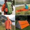 Outdoor Life Bivy Emergency Sleeping Bag Thermal Keep Warm Waterproof Mylar First Aid Emergency Blanke Camping Survival Gear - C - United States