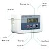 Smart Automatic Watering Timer Solar Energy Garden Drip Irrigation - White