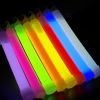 6in Fluorescent Stick With Hook And Red String; Outdoor Camping Adventure Camping Lighting; Luminous Survival Supplies - Mixed Color 2pcs